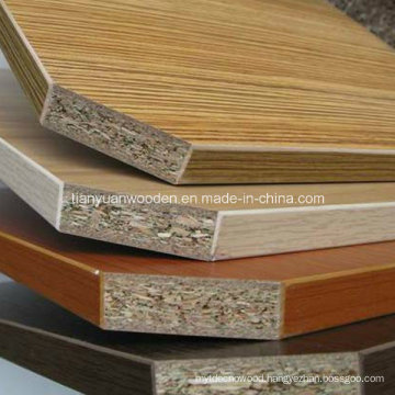 Plain / Melamine Particle Board with Wood Grain Color